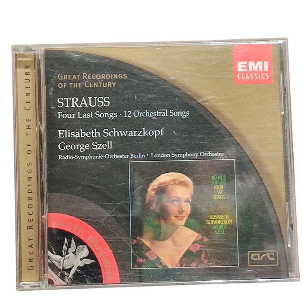 Strauss: Four Last Songs Orchestral Songs Elisabeth Schwarzkopf George Szell 98
